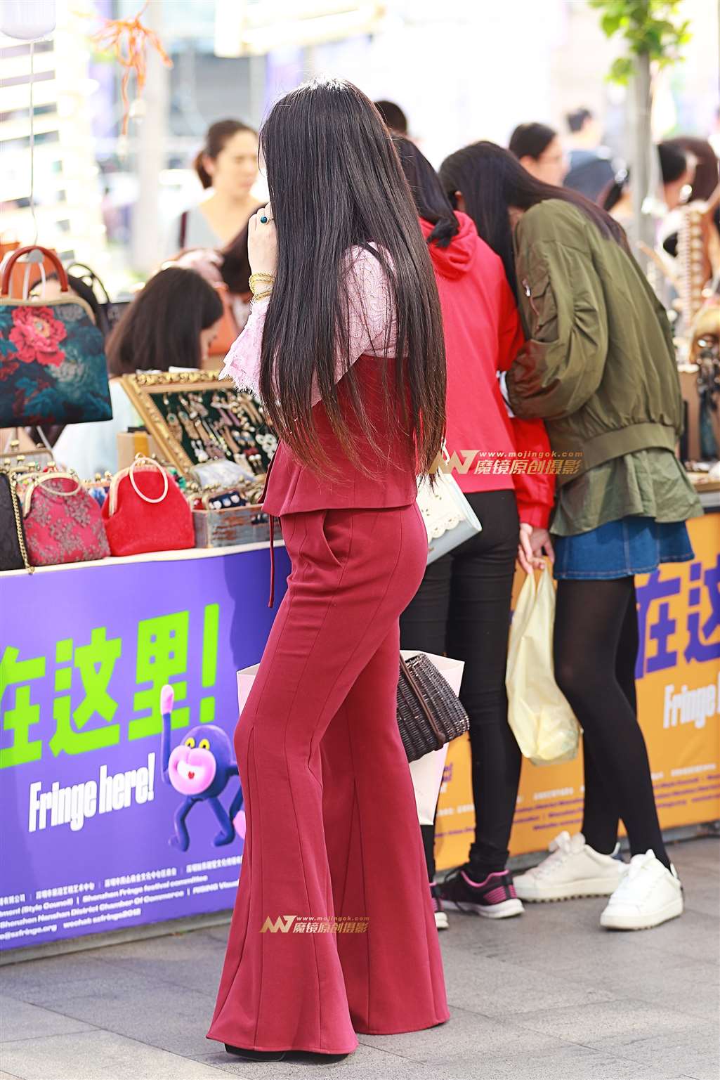 图片[3]-圆润的臀部 高雅 端庄熟女-街拍流行馆