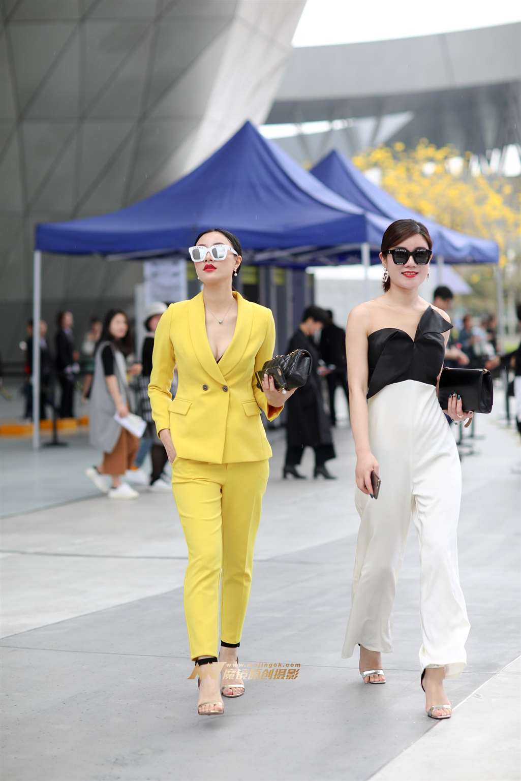 图片[1]-2018深圳时装周外场美女组图-街拍流行馆