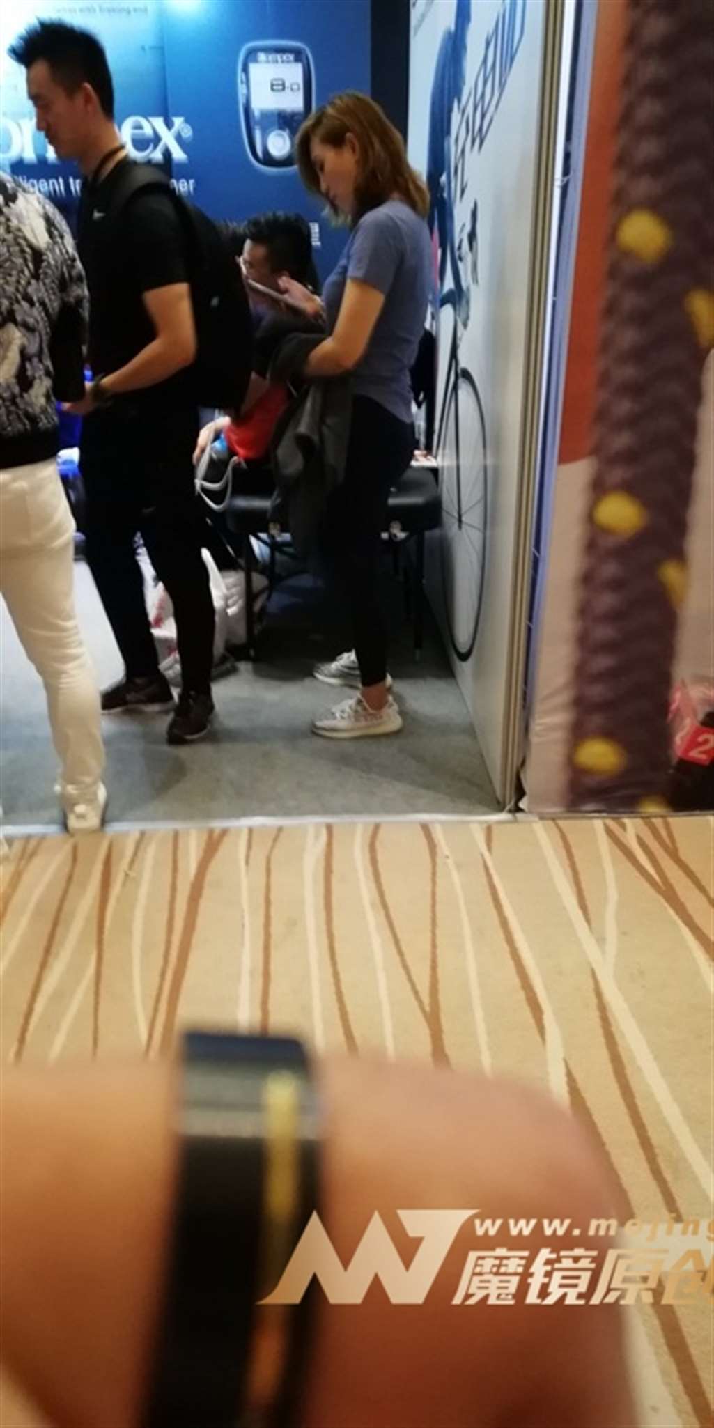 图片[3]-【视觉冲击赛帖】健美美眉 预热运动-街拍流行馆