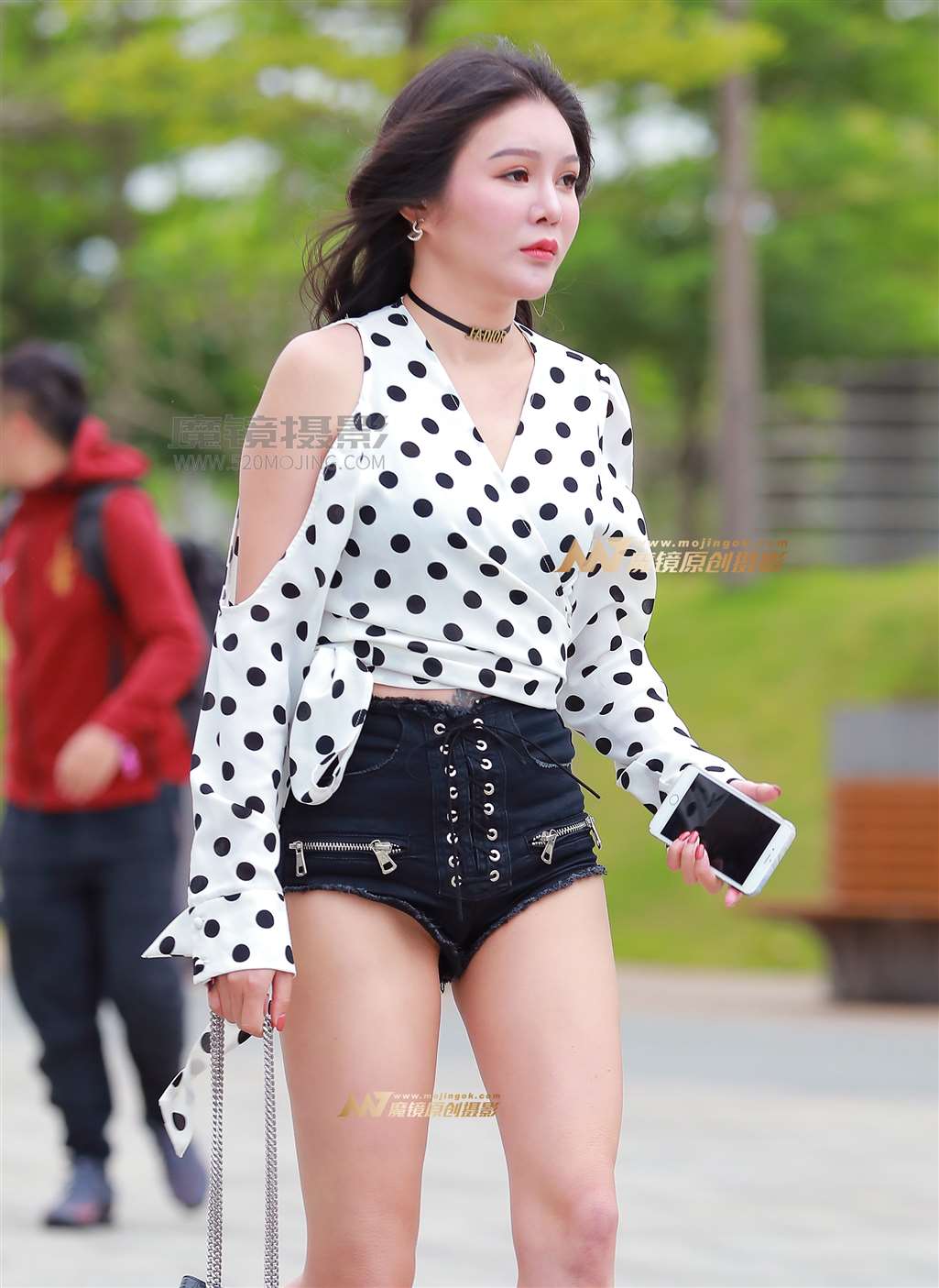 图片[5]-【视觉冲击赛帖】超短热裤 美腿 凉高跟 性感美女-街拍流行馆