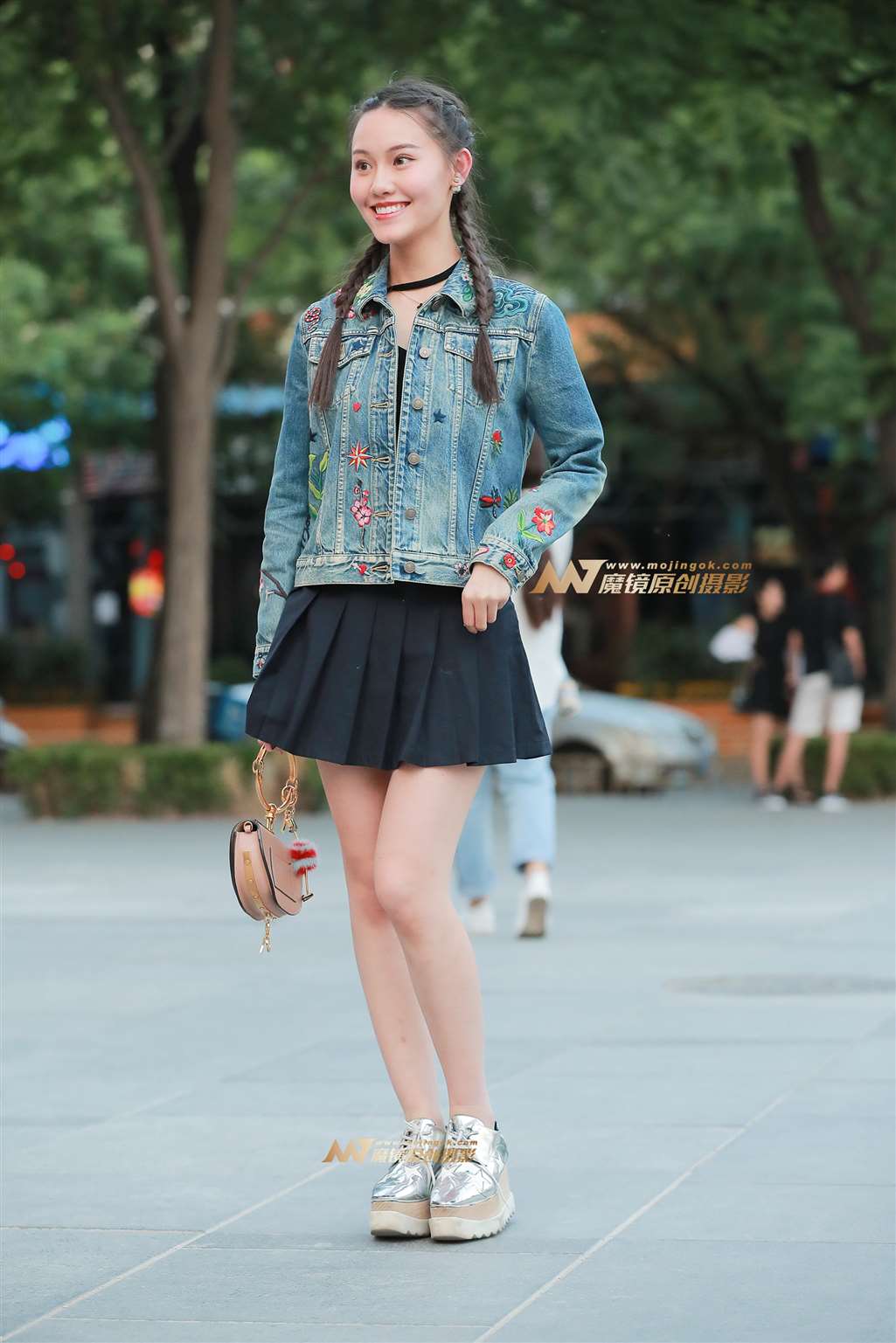 图片[1]-H20、美丽的麻花辫，缠住我心田-街拍流行馆