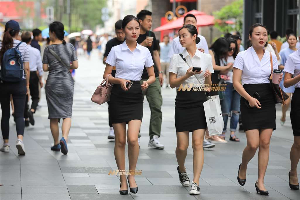 图片[5]-【凯恩赛帖】高跟美腿制服OL 情有独钟-街拍流行馆