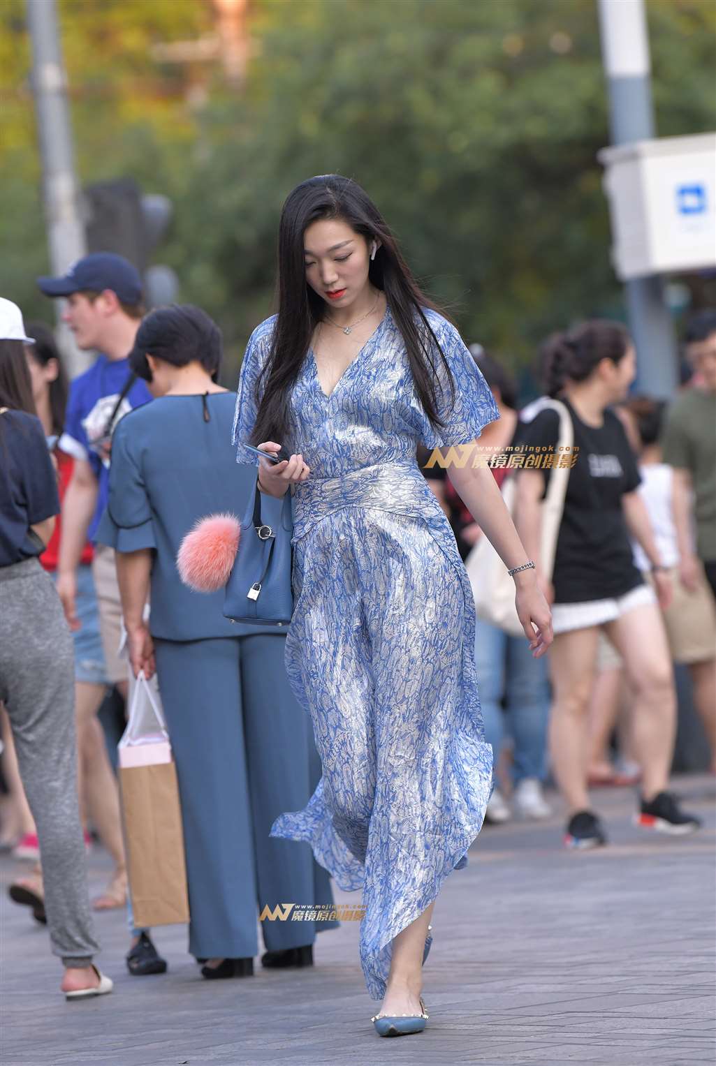 图片[5]-【街拍之魂赛帖】B97、淡雅气质妩媚佳人-街拍流行馆
