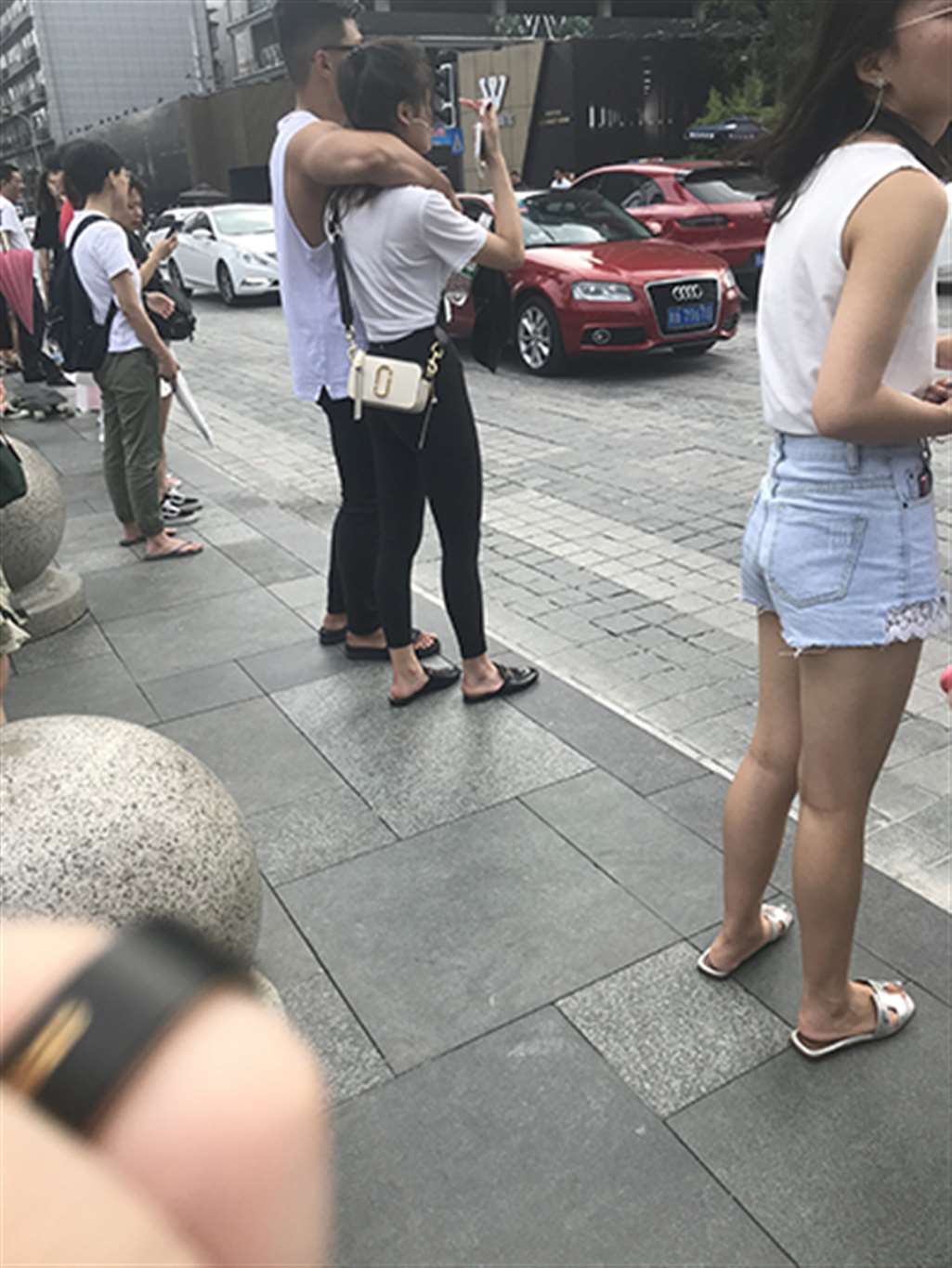 图片[3]-【辉辉赛贴】黑色紧身健身裤-街拍流行馆