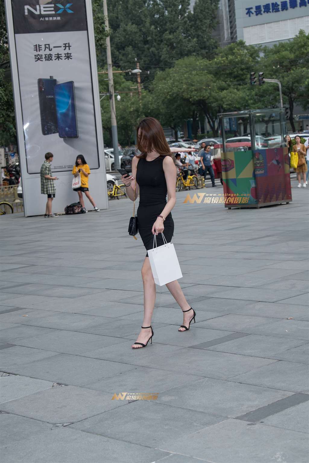 图片[4]-【一只傻麋鹿赛帖】极品黑色包臀裙大长腿美女~-街拍流行馆