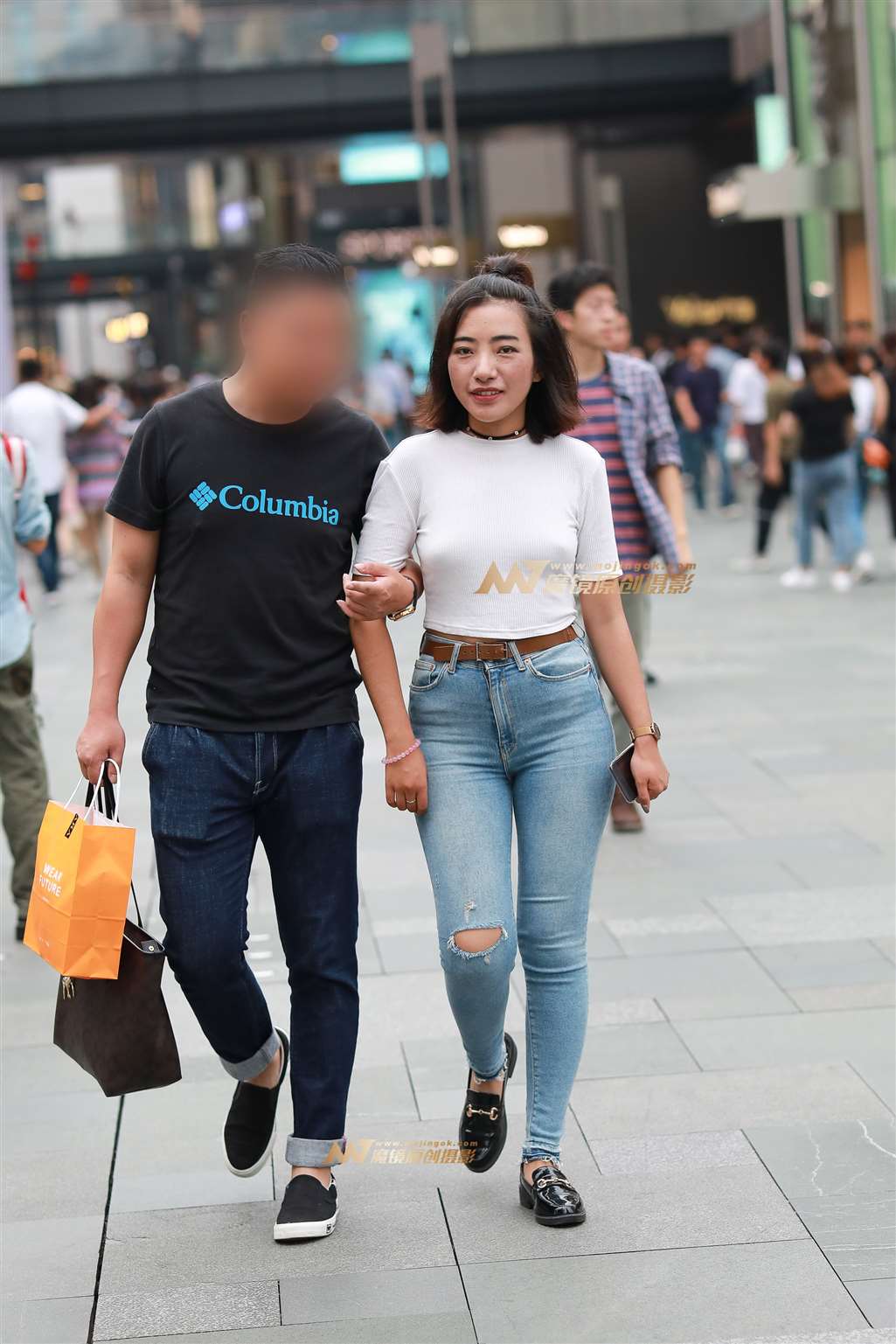 图片[5]-【凯恩赛帖】翘臀紧牛-街拍流行馆
