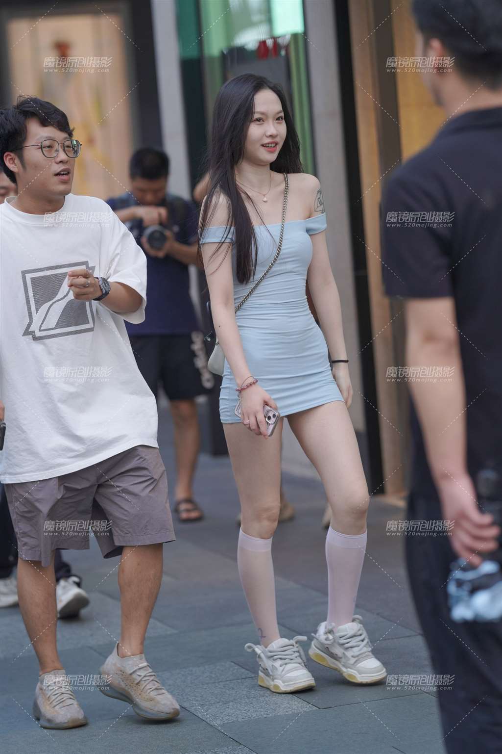 图片[4]-甜美白皙-街拍流行馆