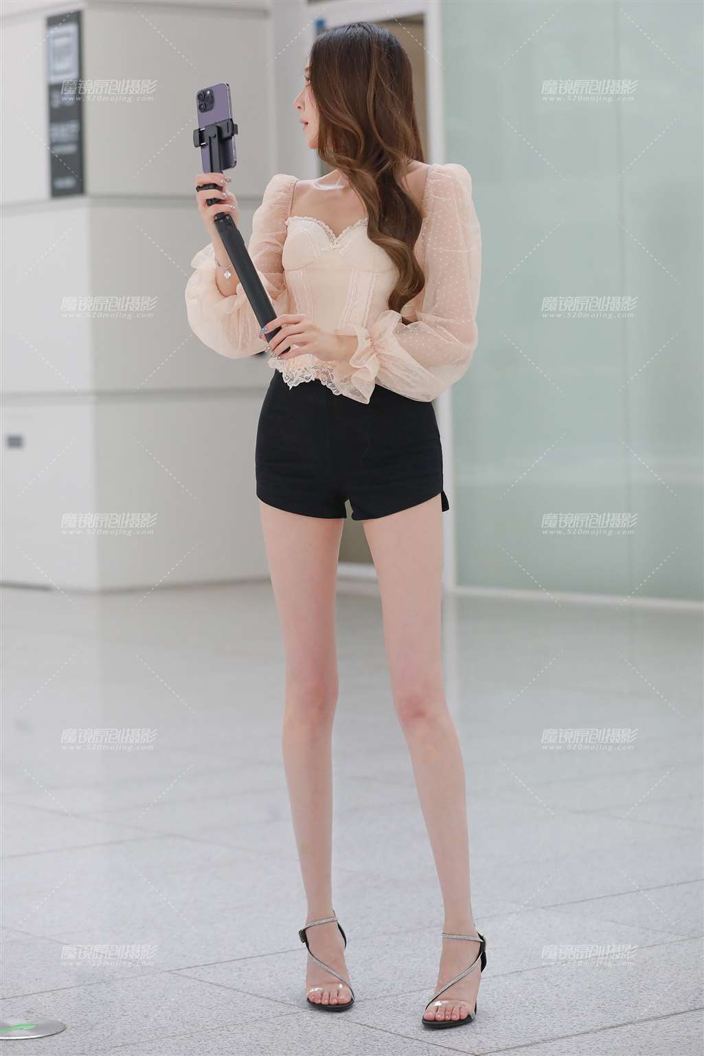 图片[3]-【玻璃街拍】腿儿姐-街拍流行馆